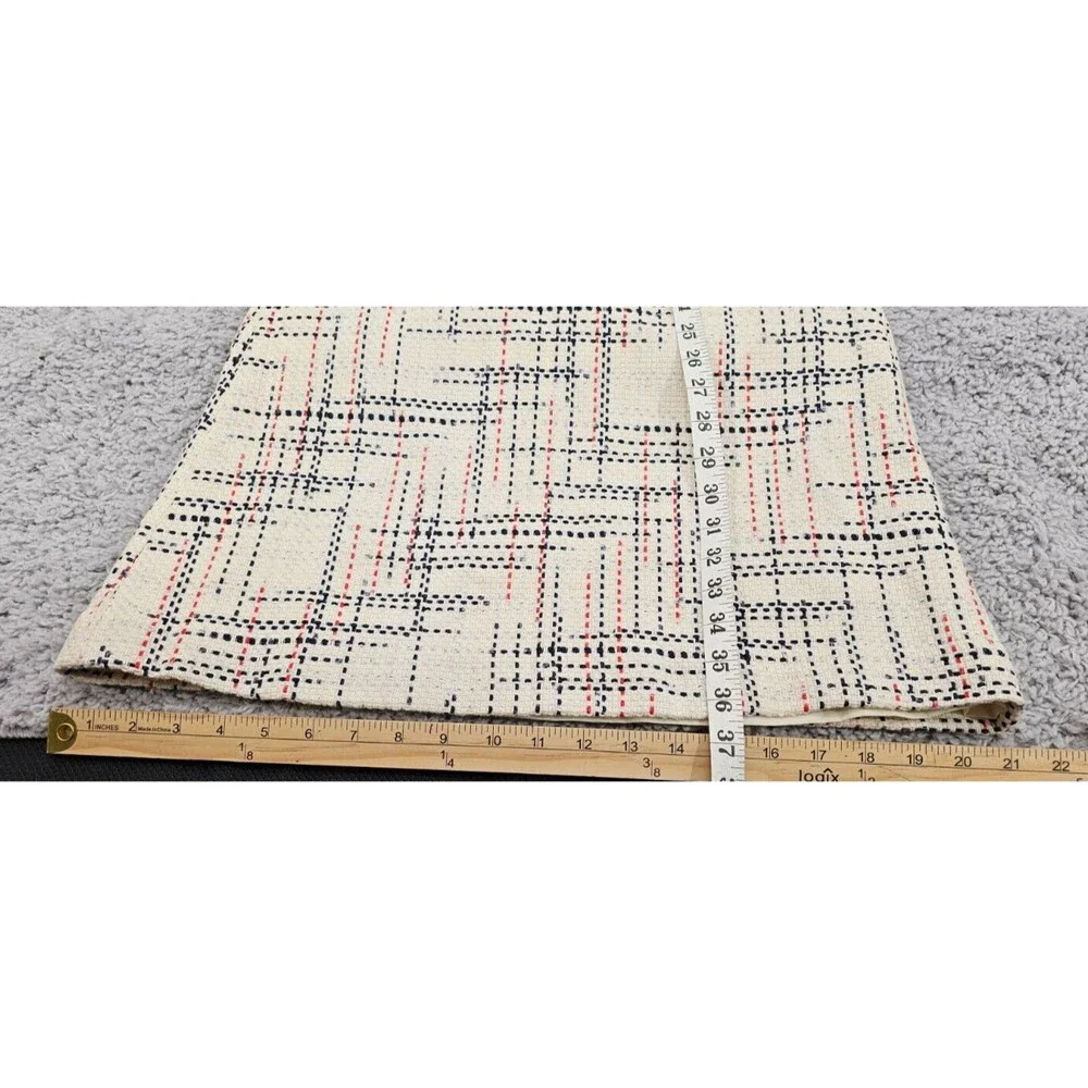 New Banana Republic Women's Mini Dress Ivory Tweed Halter Twee Mod Preppy Size 0 - Picture 16 of 16